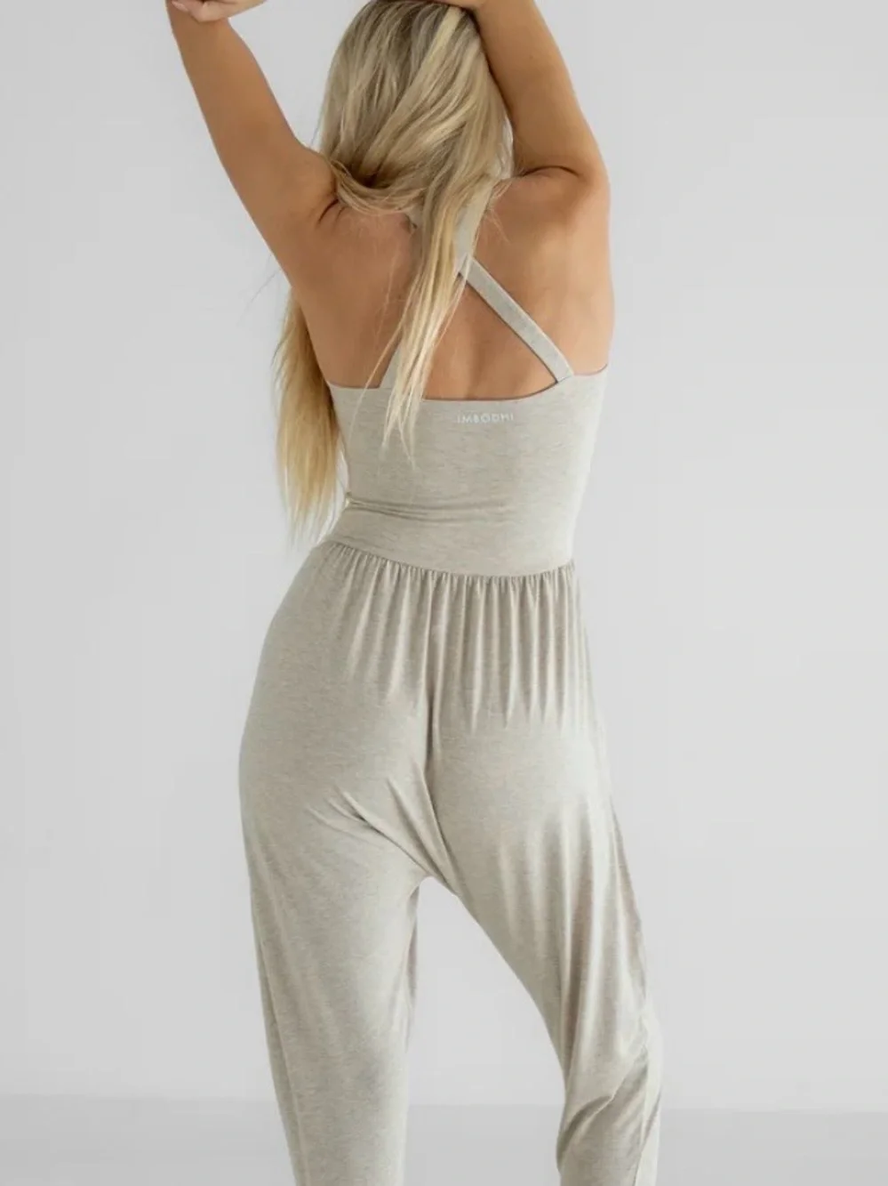 Imbodhi Oatmeal Jumpsuit - Picture 2 of 7